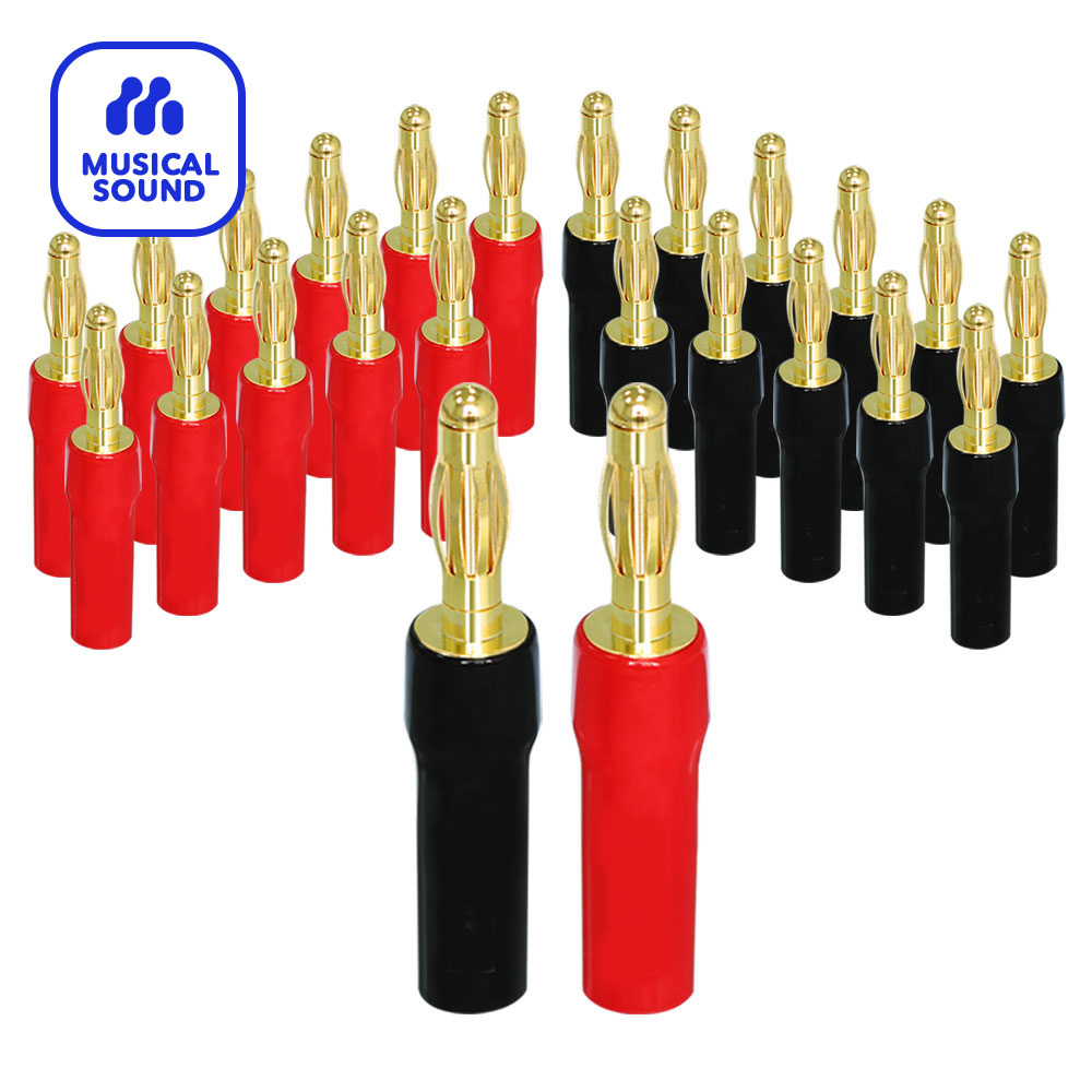 Home Cinema Speakers - Banana Plugs Audio Jack Connector 12