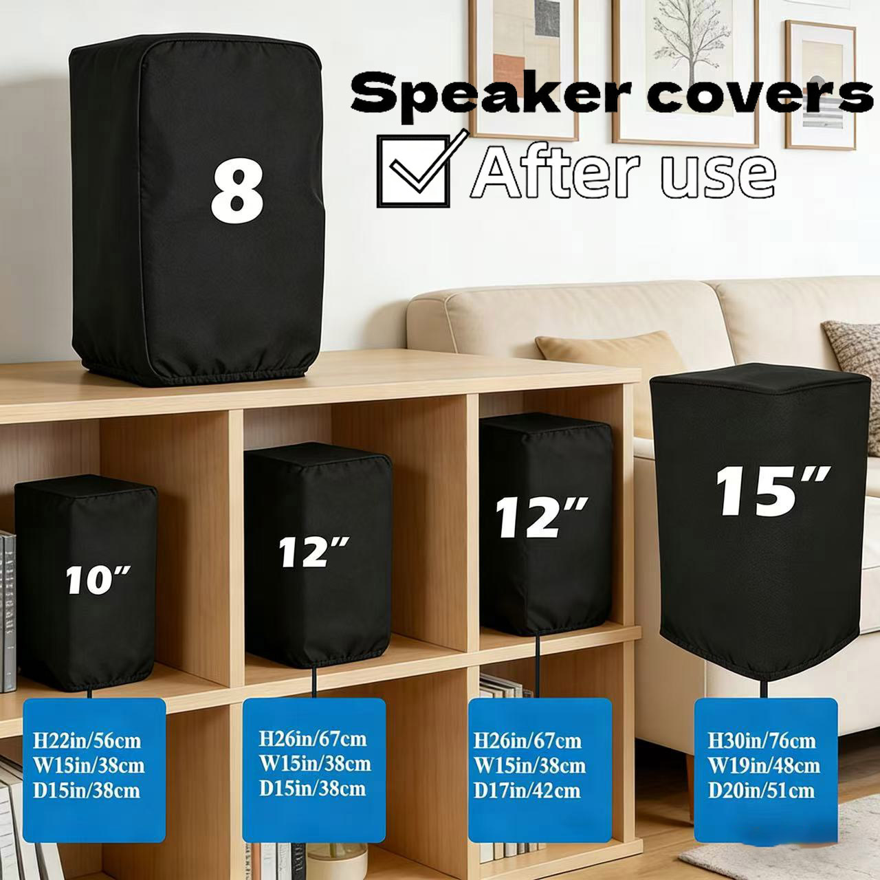 Durable Black 210D Oxford Clot - Home Cinema Speakers 评论和价格