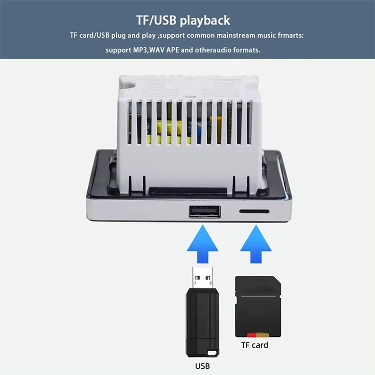 Home Bluetooth Wall Amplifier  - Home Cinema Bluetooth 评论和价格