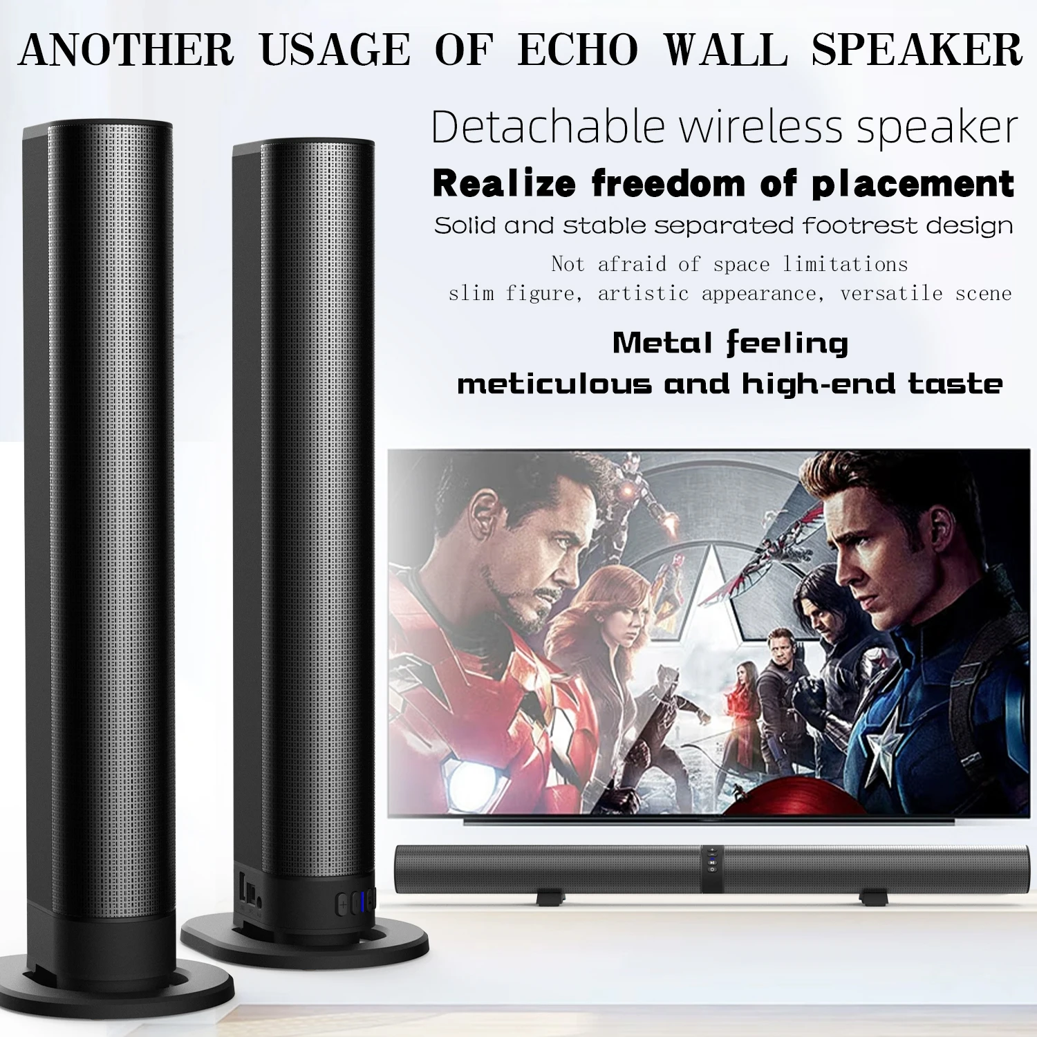 FM Soundbar TV Bluetooth Speak - Home Cinema Of Soundbar 评论和价格