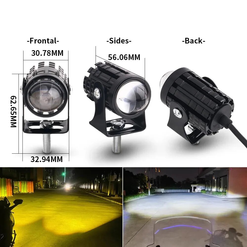 1/2PCS Universal Motorcycle LE - Projector Lamp Replacement 评论和价格
