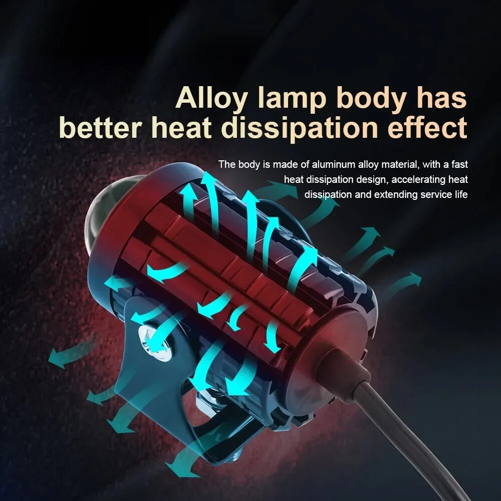 1/2PCS Universal Motorcycle LE - Projector Lamp Replacement 评论和价格