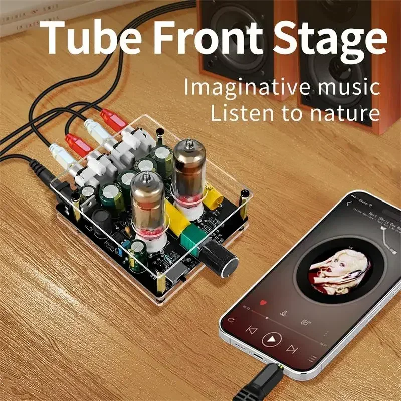 Upgraded 6K4 Tube Preamplifier - Home Cinema Speakers 评论和价格