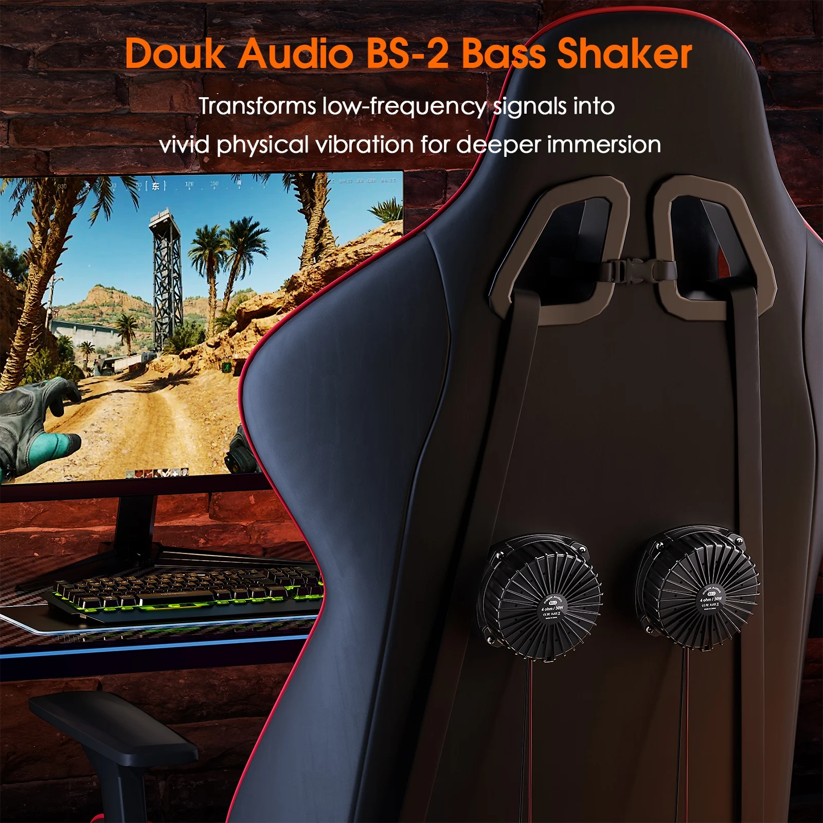 Douk Audio BS-2 30W 4Ω Bass Sh - Home Cinema Speakers 评论和价格