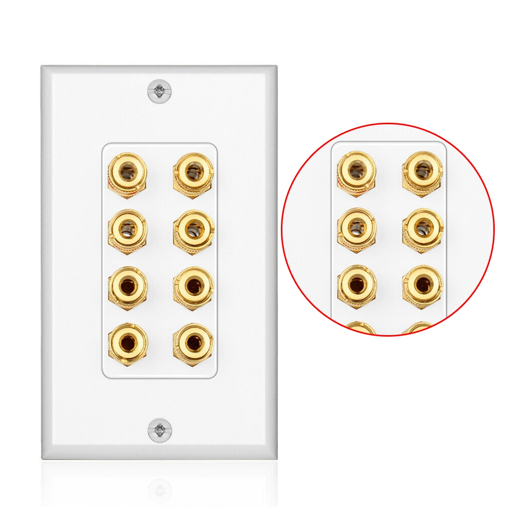 A68Z 8 Posts Speaker Wall Plat - Home Cinema Speakers 评论和价格