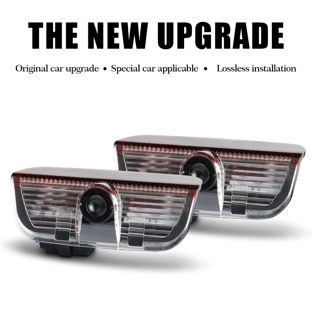 2PCS Car Badge Door Welcome Li - Projector Lamp Replacement 评论和价格