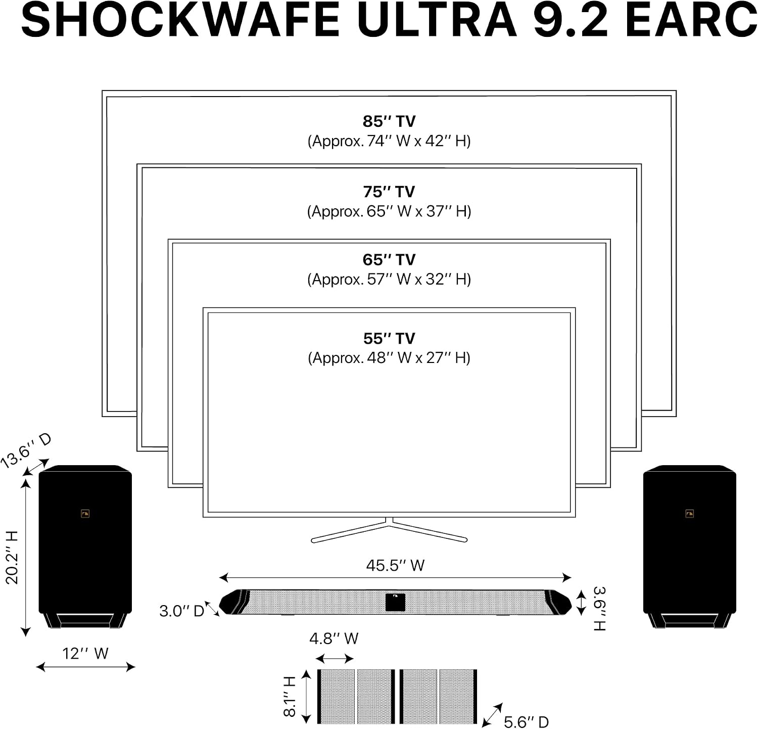 Shockwafe 9.2.4 Dolby Atmos/DT - Home Cinema Dolby Atmos 评论和价格