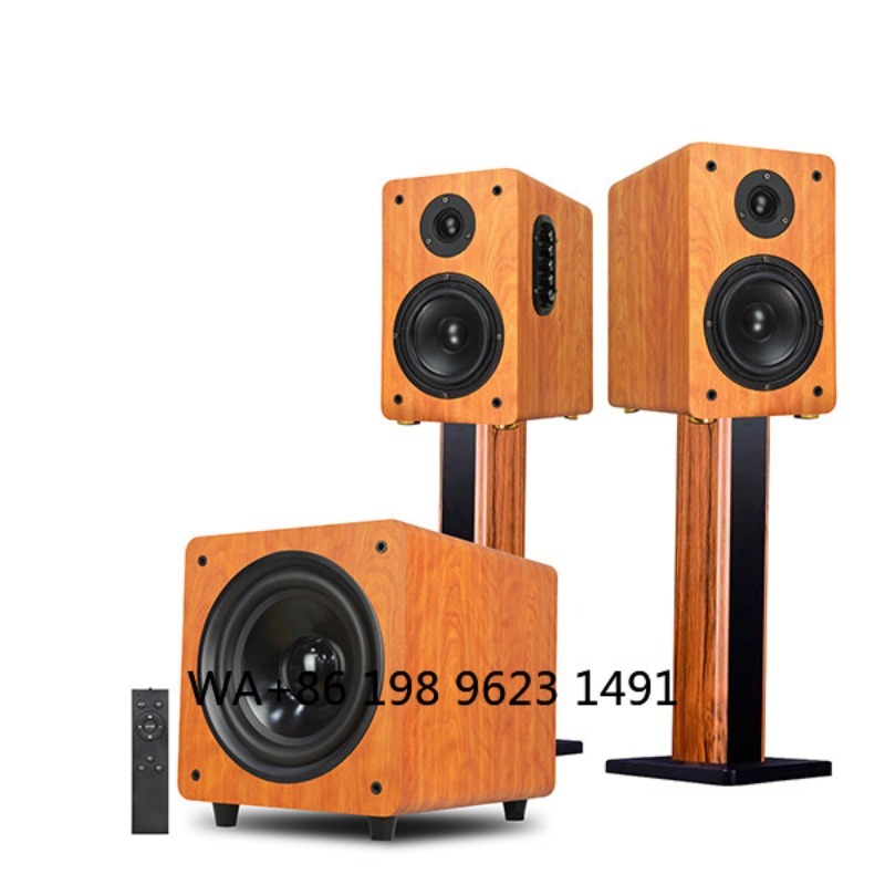 8 Inch 150W RMS Wooden Powered - Home Cinema Speakers 评论和价格