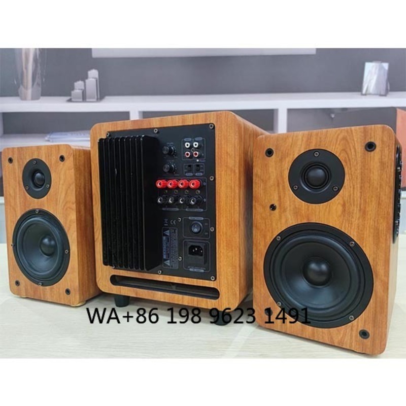 8 Inch 150W RMS Wooden Powered - Home Cinema Speakers 评论和价格
