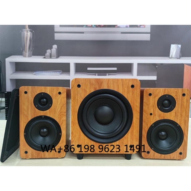 8 Inch 150W RMS Wooden Powered - Home Cinema Speakers 评论和价格