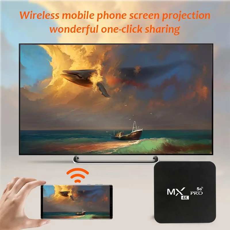 MX-Pro Smart TV Box 4K HD Andr - Home Cinema Dolby Atmos 评论和价格
