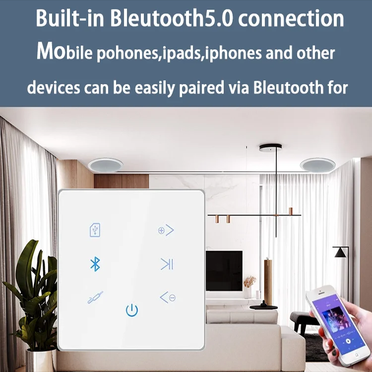 Bluetooth Wall Amplifier Home  - Home Cinema Bluetooth 评论和价格
