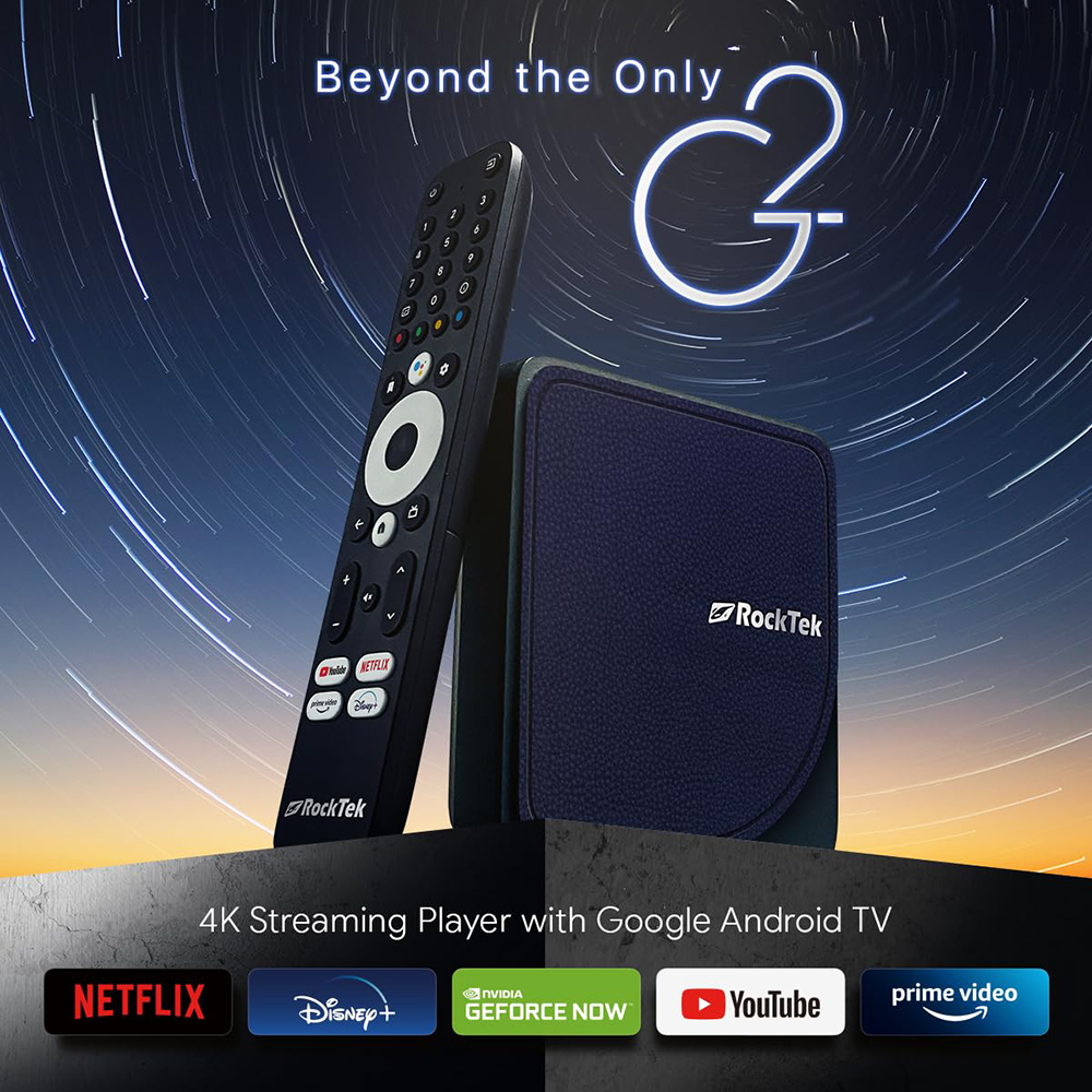 RockTek G2 4K Android TV 14 AT - Home Cinema Dolby Atmos 评论和价格