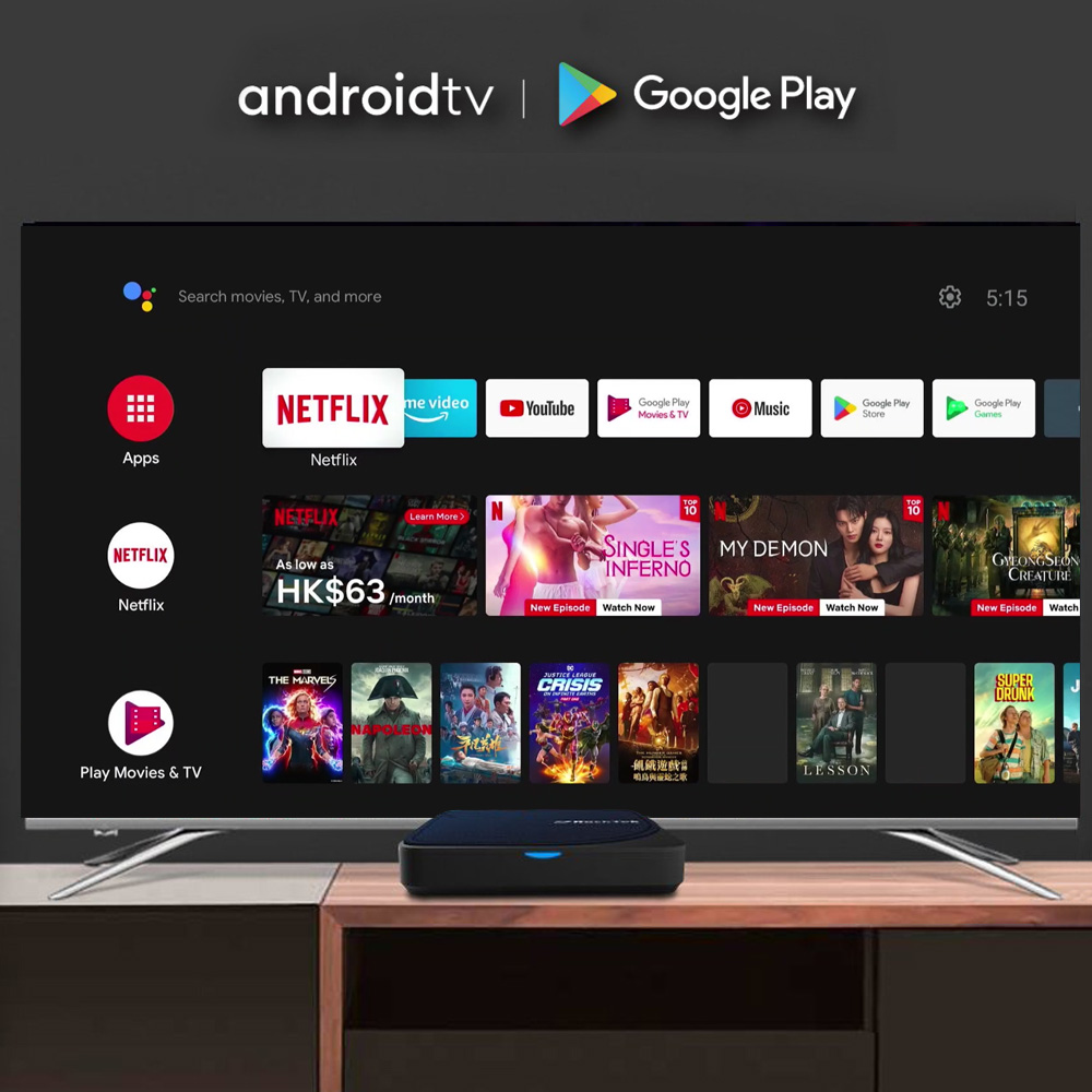 RockTek G2 4K Android TV 14 AT - Home Cinema Dolby Atmos 评论和价格