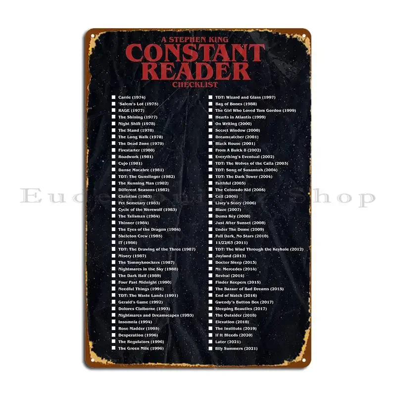 Stephen King Constant Reader C - Home Cinema King 评论和价格