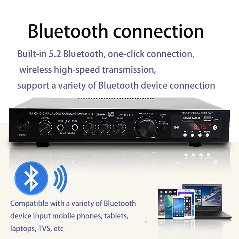 AV-369BT Bluetooth 5.1 Sound S - Home Cinema Onkyo 5.1 评论和价格