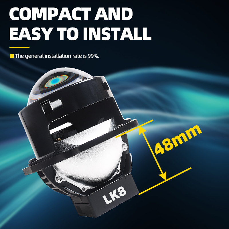 SANVI Car LK8 Bi LED Projector - Projector Lamp Replacement 评论和价格